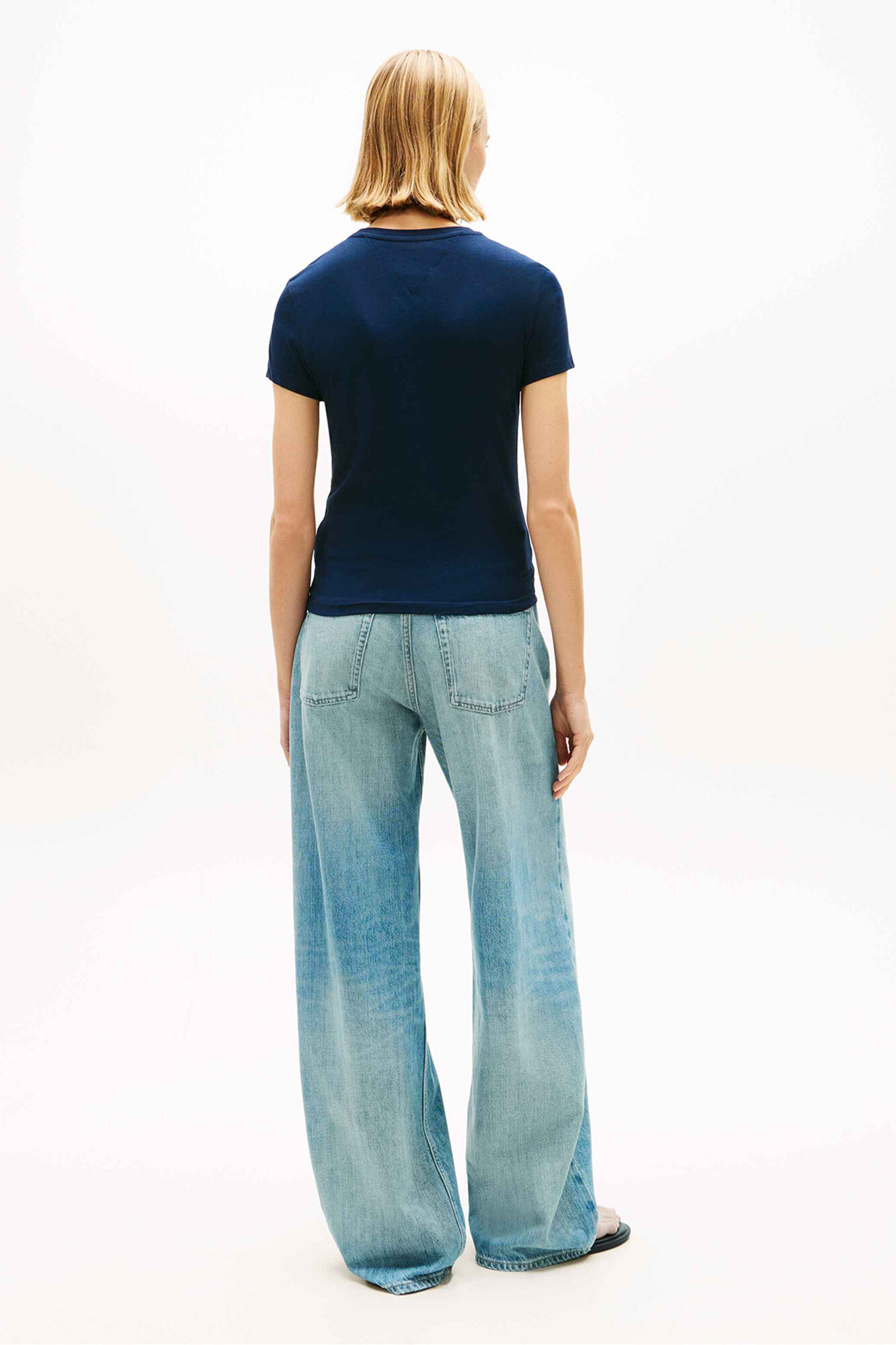 Tommy Jeans Camiseta slim manga corta