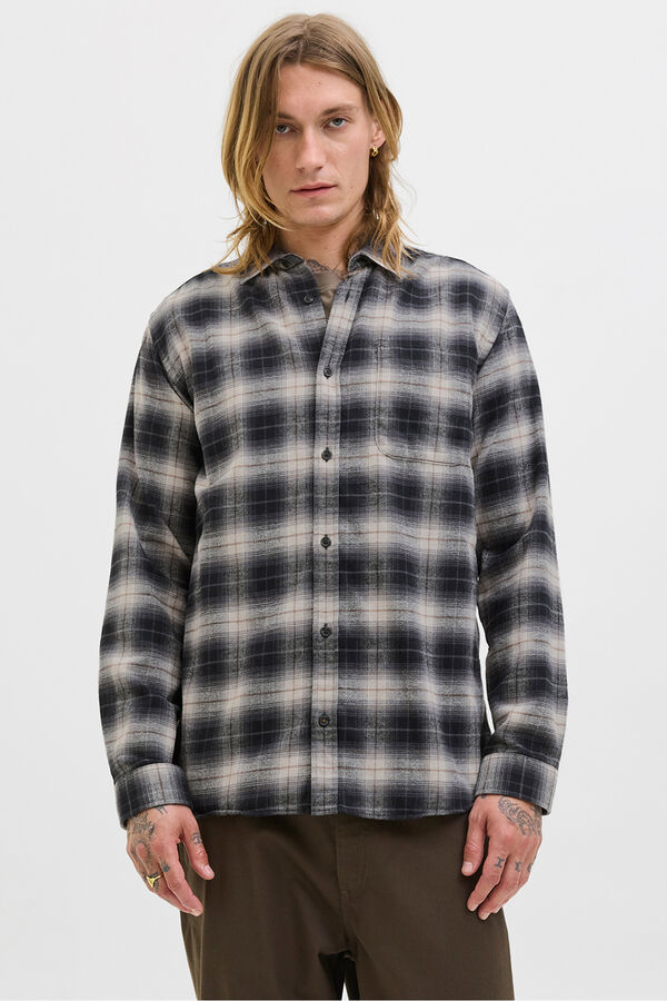 Jack & Jones Camisa regular fit gris