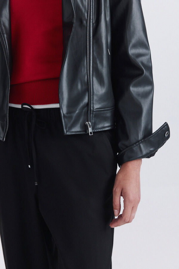 Springfield Cal&ccedil;a tailored jogger preto