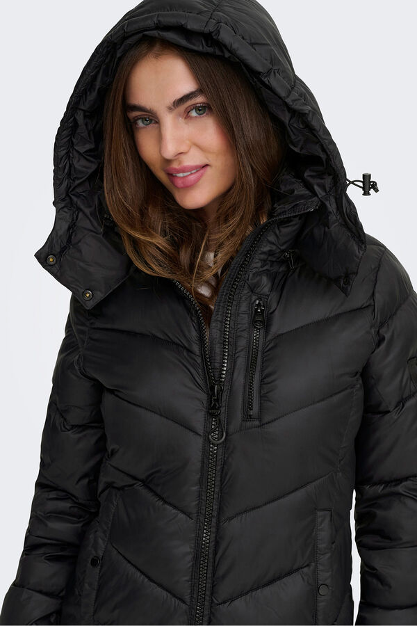 Only Waterproof padded coat Crna