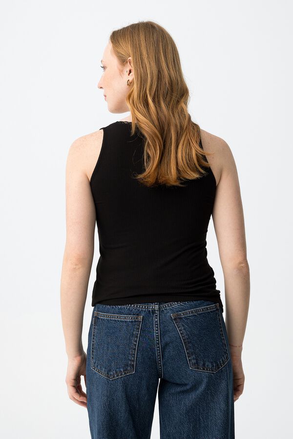 Tiffosi Set of 2 strappy tops noir