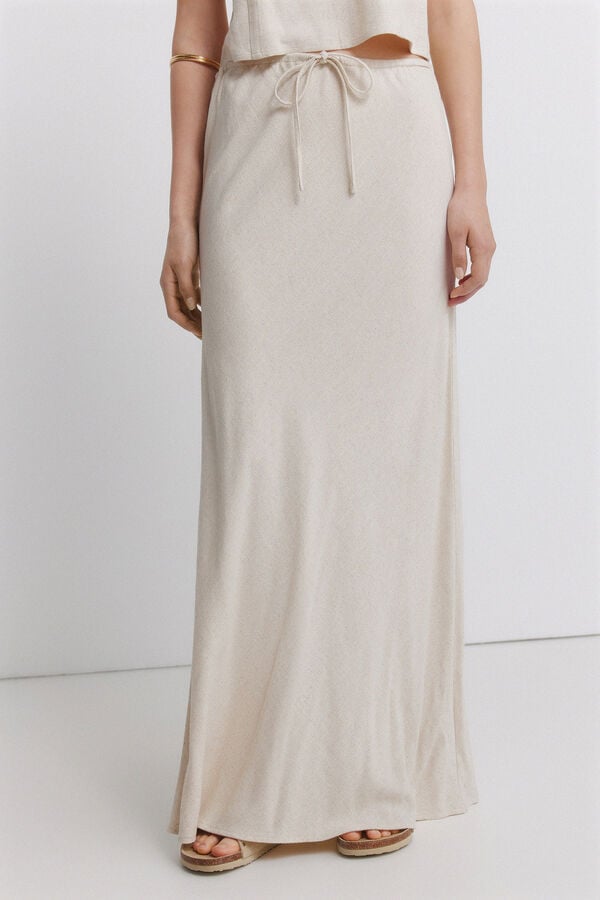 Springfield Midi skirt nude