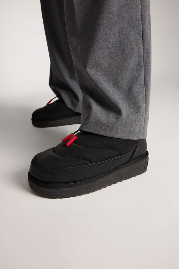 D. Franklin Low Nordic ankle boots noir