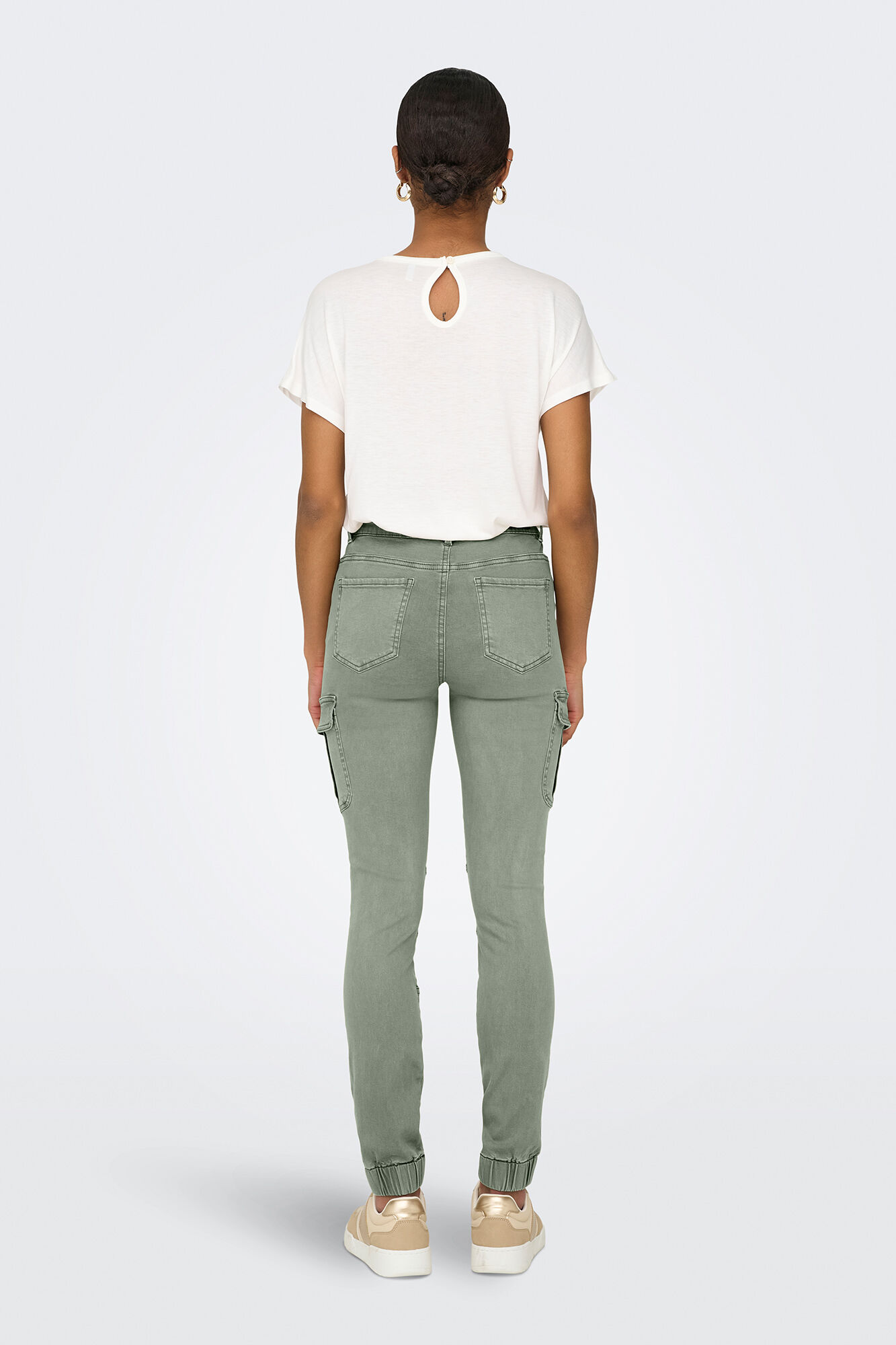 Only Pantal&oacute;n cargo slim fit