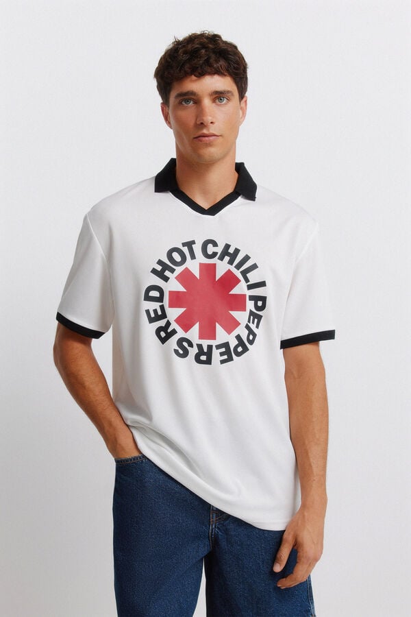 Springfield Red Hot Chilli Peppers T-shirt beige