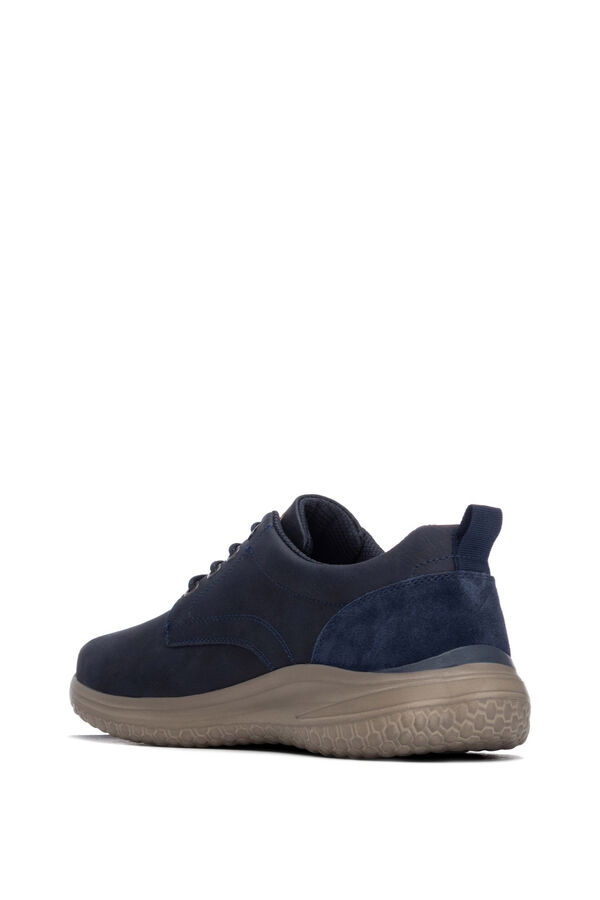 Refresh Brushed casual shoe blue