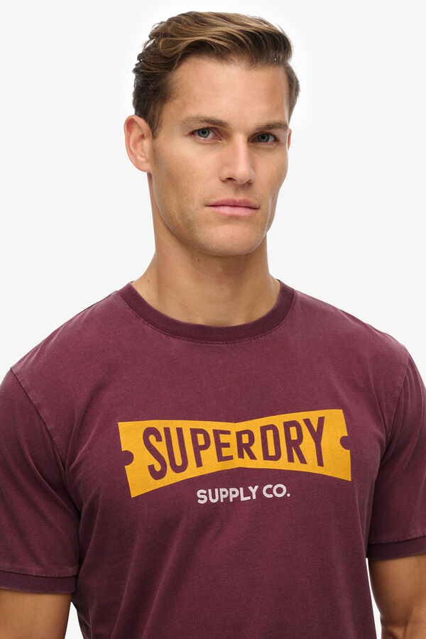 Superdry Round neck T-shirt printed