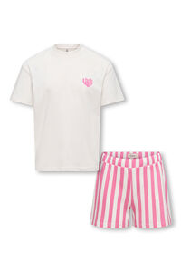 Only Girls Pijama con estampado delantero