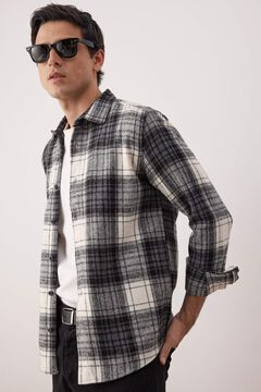 Trendyol Camisa oversize estampada