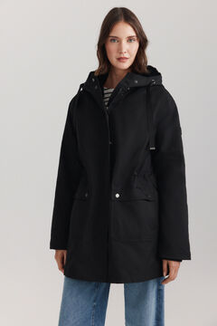 Springfield Detachable hood parka