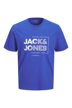 Jack & Jones Camiseta manga corta logo azul