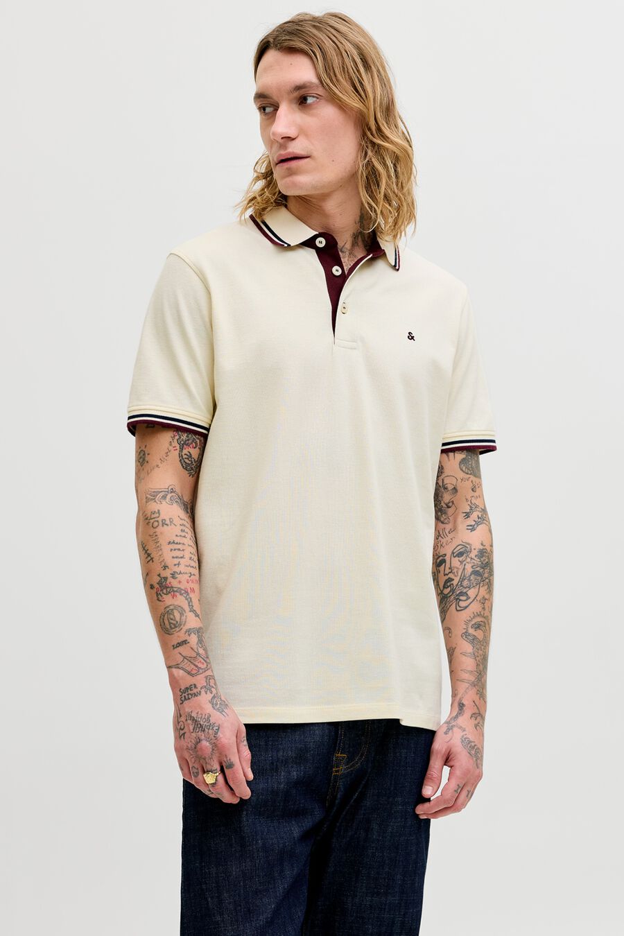 Polo slim fit algodón