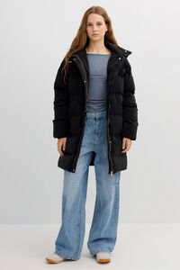 Inside Anorak acolchoado com capuz