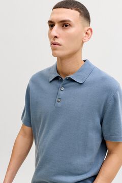 Jack & Jones Polo aus Baumwollstrick im Regular Fit