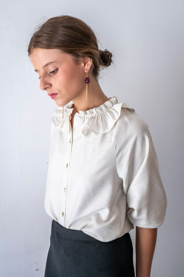 Cul Sac Camisa manga francesa beige