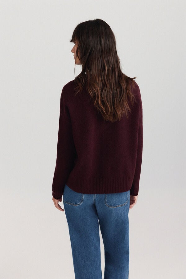 Springfield Basic knit jumper printed