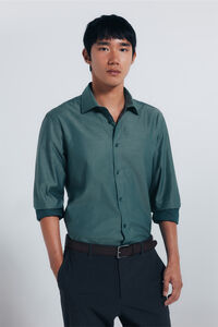 Springfield Camisa estruturada de fácil cuidado