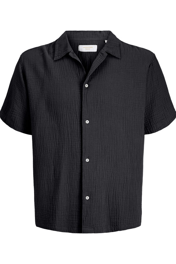 Jack & Jones Basic Resort-Hemd Schwarz