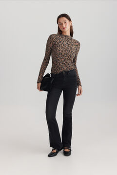 Springfield Animal print long sleeve T-shirt