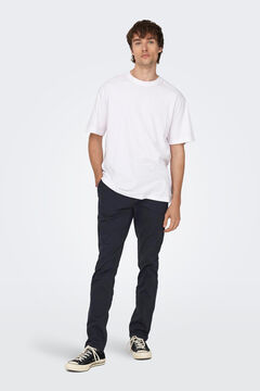 Only & Sons L&auml;ssige Chinohose Schwarz