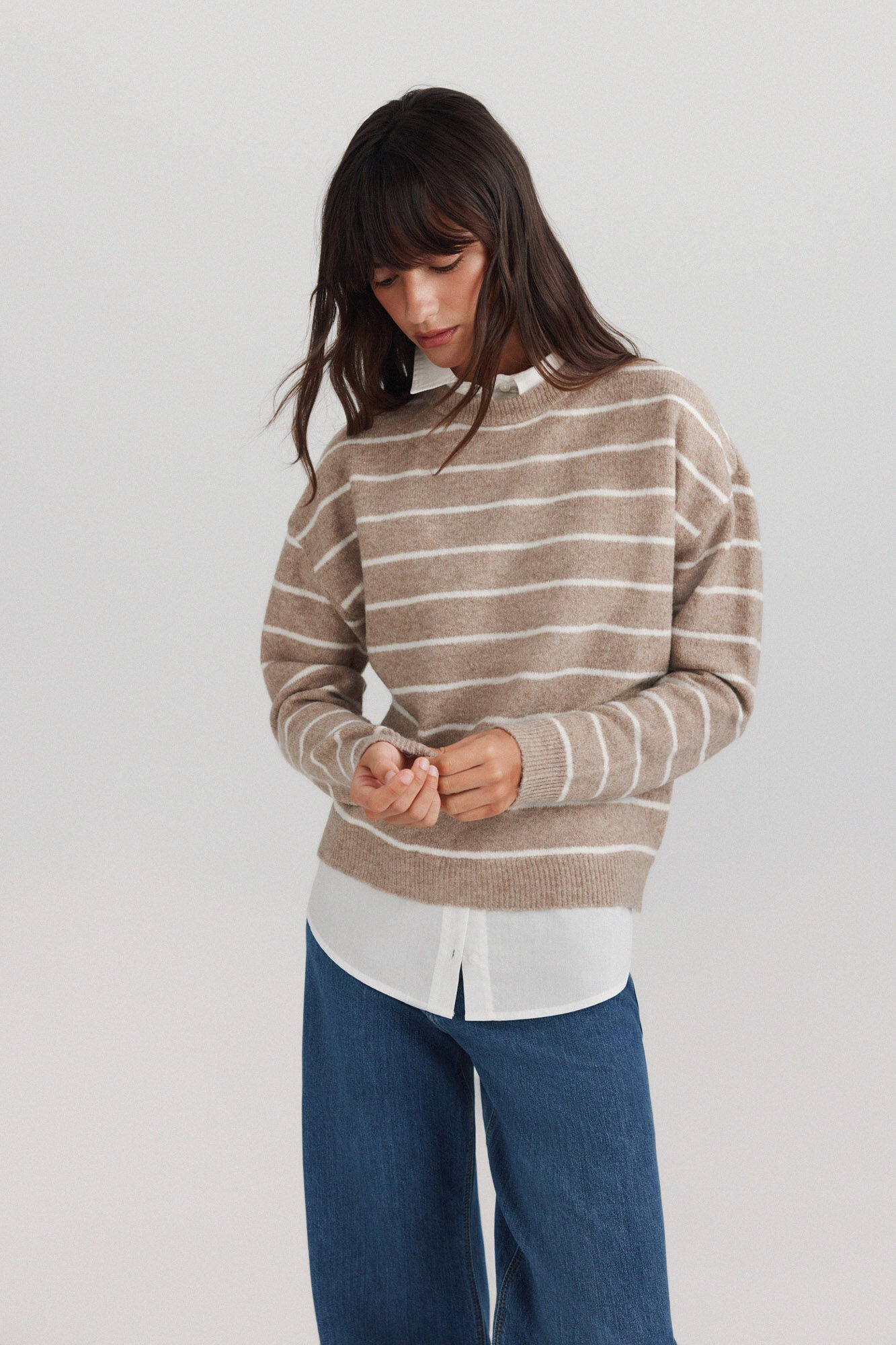 Springfield Pull ray&eacute; bimati&egrave;re chemise