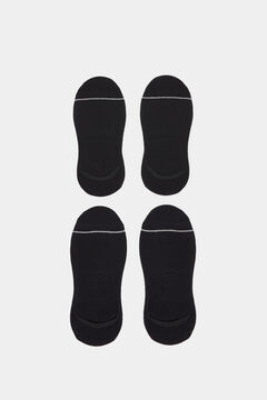 Springfield Jednobojne stopalice crna