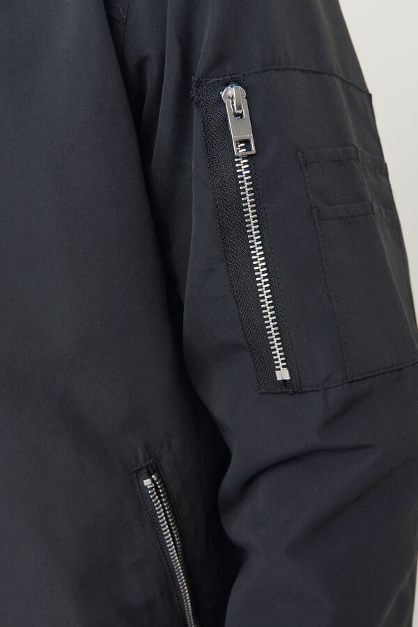 Jack & Jones Regular fit bomber black