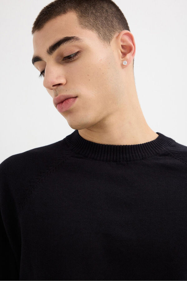 Inside Jersey B&aacute;sico negro