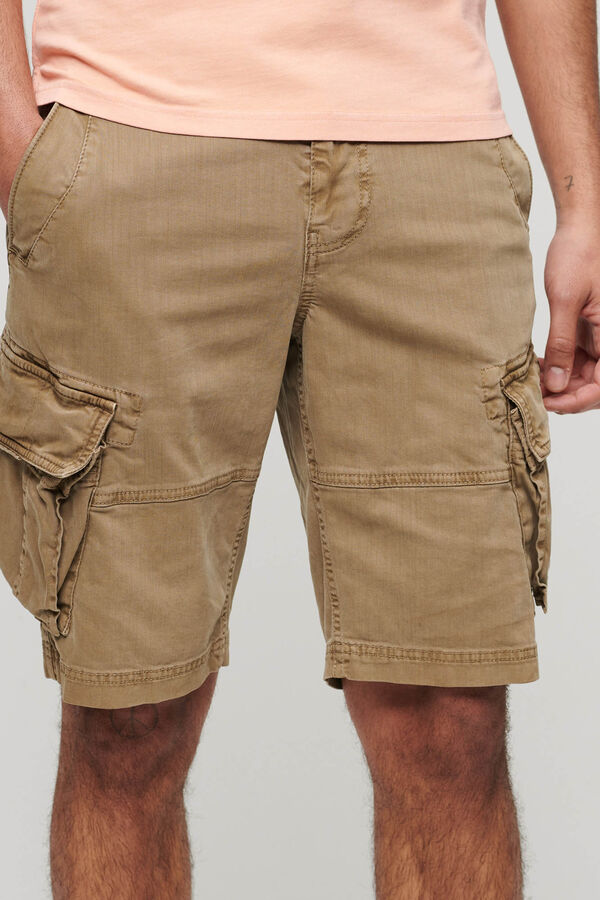Springfield Pantalones cortos tipo cargo Core beige