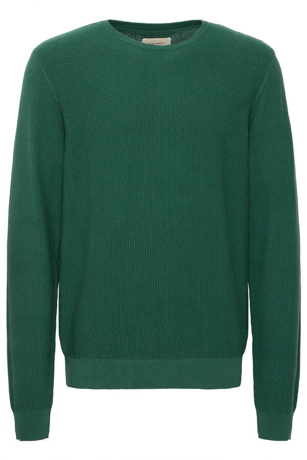 Blend Jersey de punto verde