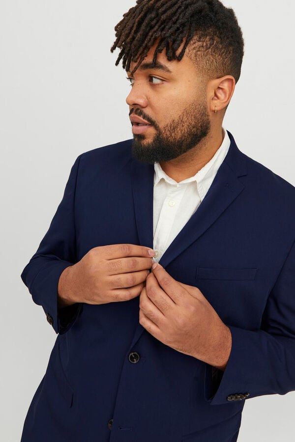 Jack & Jones PLUS Traje de hombre azul