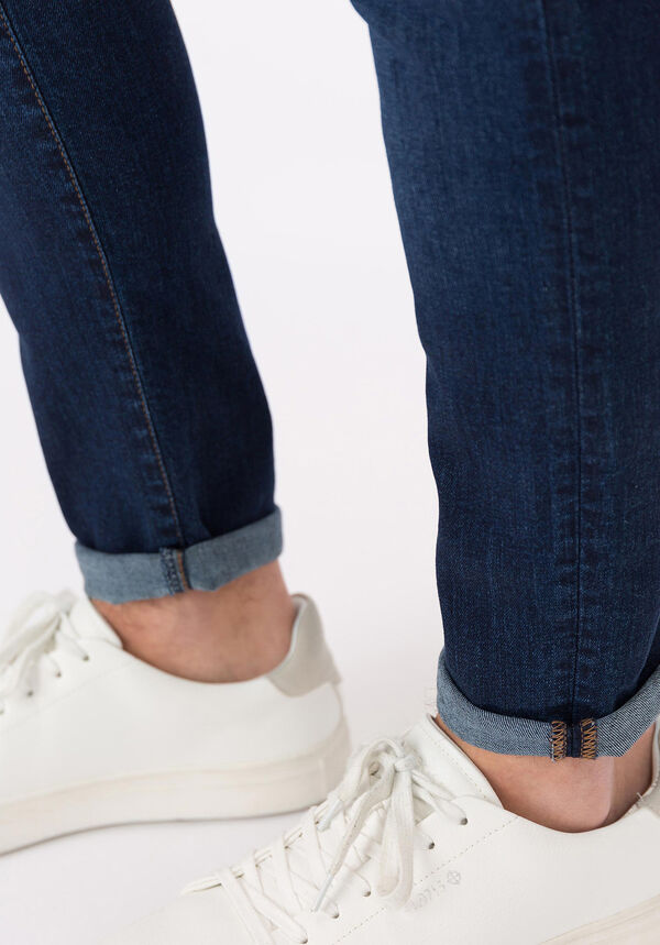 Tiffosi Cal&ccedil;a Jeans Liam Super Slim com Efeito Lavado azul