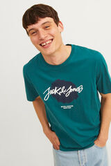 Springfield Standard fit T-shirt  dark green