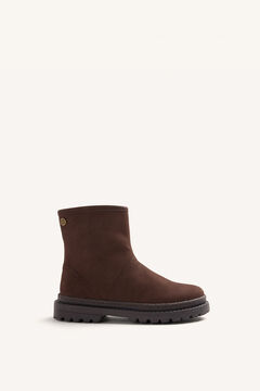 Gioseppo Leather zip fastening boots