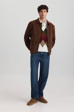 Springfield Faux leather jacket