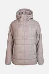 Izas Peron kangaroo coat pink