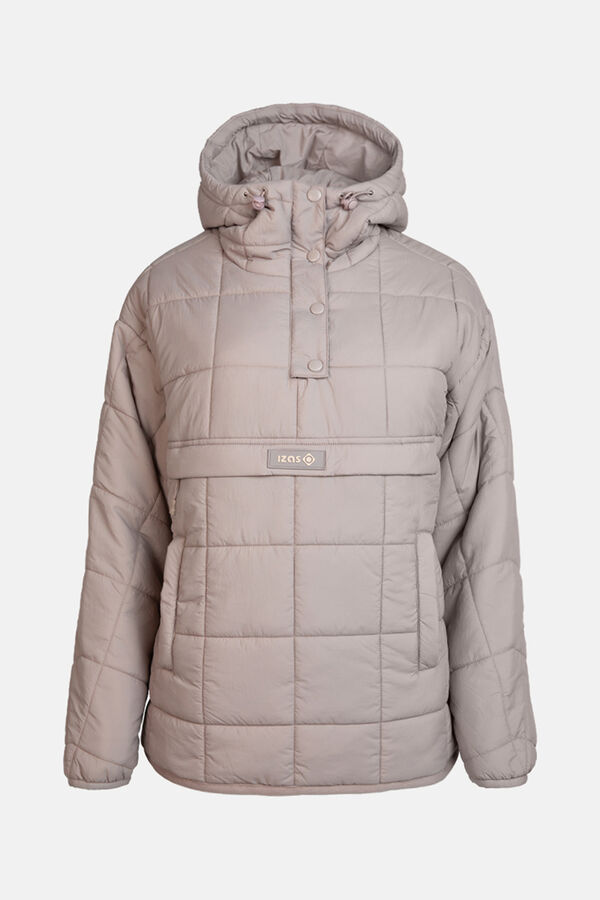 Izas Peron kangaroo coat pink