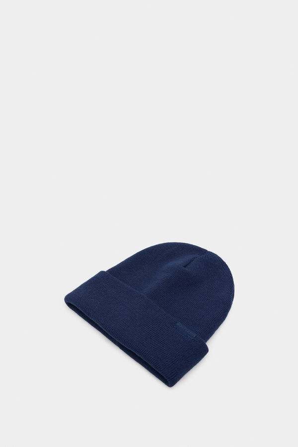 Springfield Gorro beanie básico azul