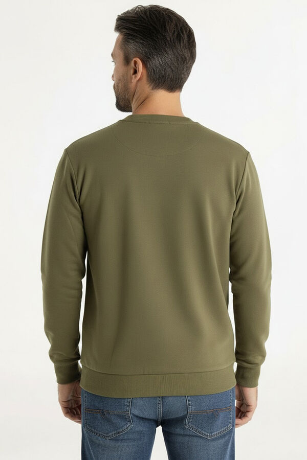 Lois Sudadera Cuello Caja verde