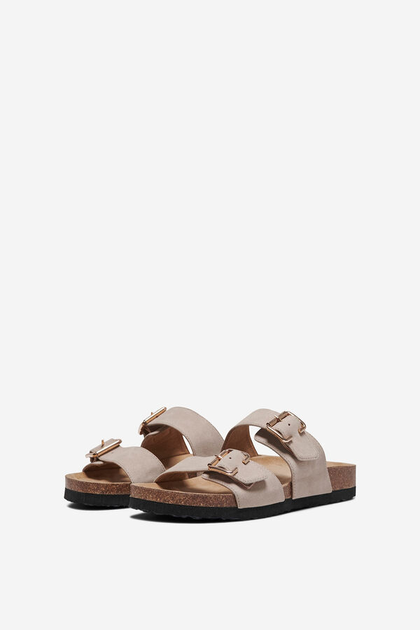 Only Flache Sandale Braun