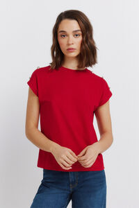 Springfield Short sleeve button T-shirt