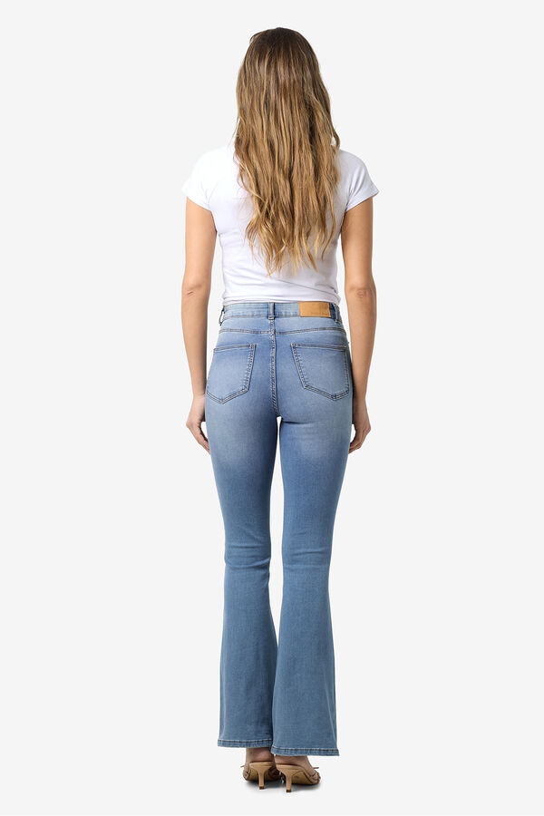 Noisy May Flare Jeans azul
