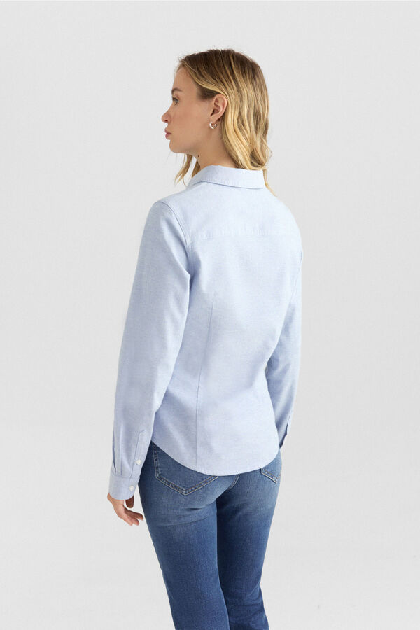 Springfield Oxford basic blouse blue