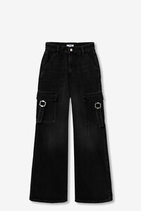 Tiffosi Young Cal&ccedil;a jeans cargo de cintura alta