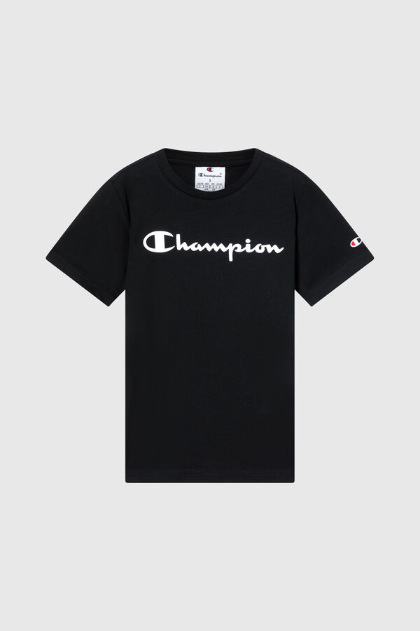 Champion Short-sleeved T-shirt Crna