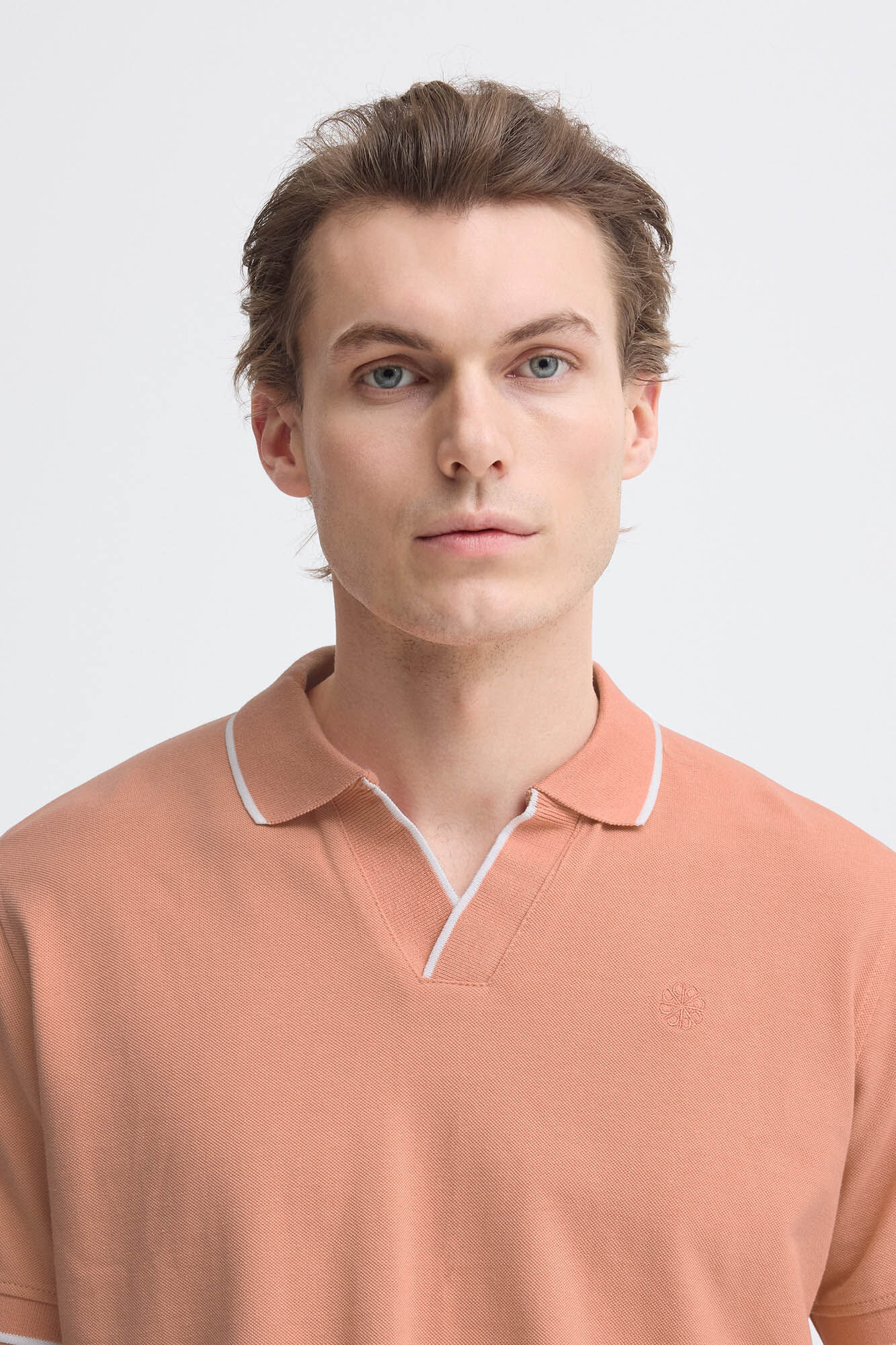 Blend Polo piqu&eacute; de manga curta