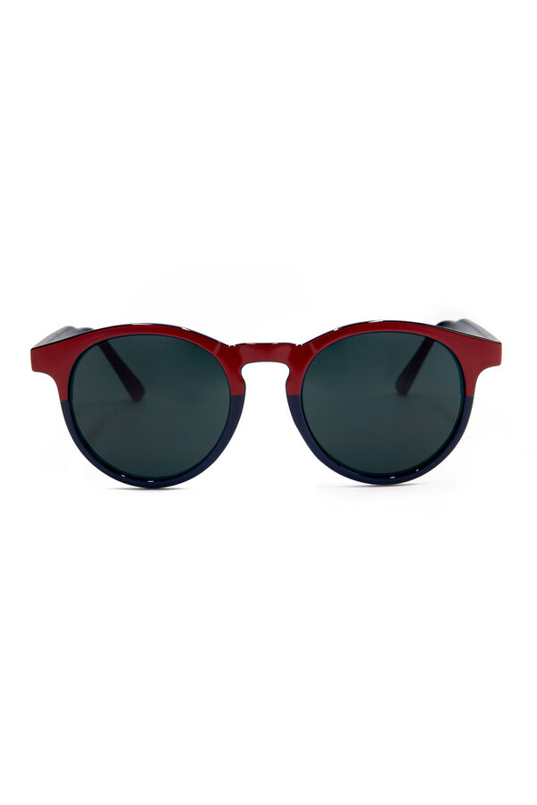 Springfield Round 14 sunglasses royal red