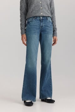Springfield Flare jeans with patch pockets