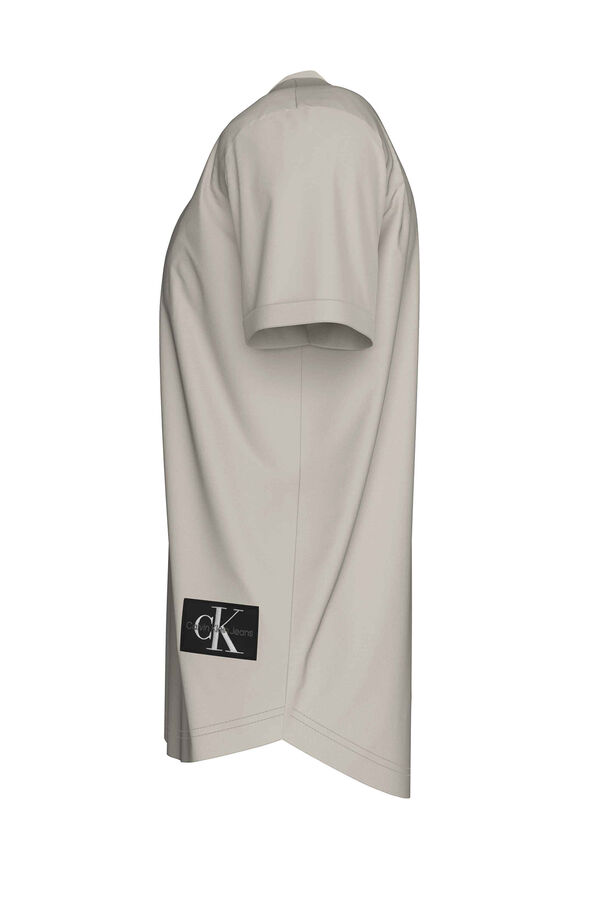 Calvin Klein Camiseta de manga corta. beige