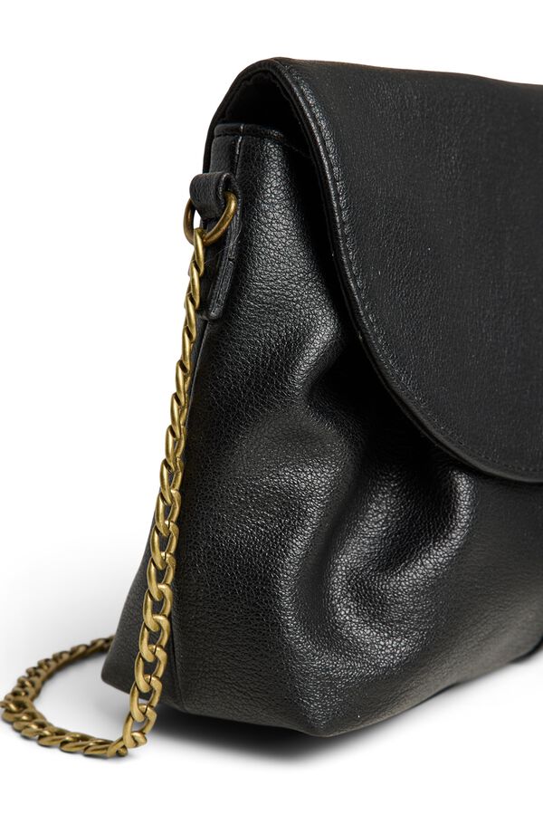Pieces Crossbody bag with chain black